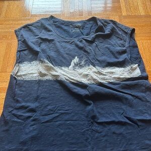 We The Free Dark Blue Tee